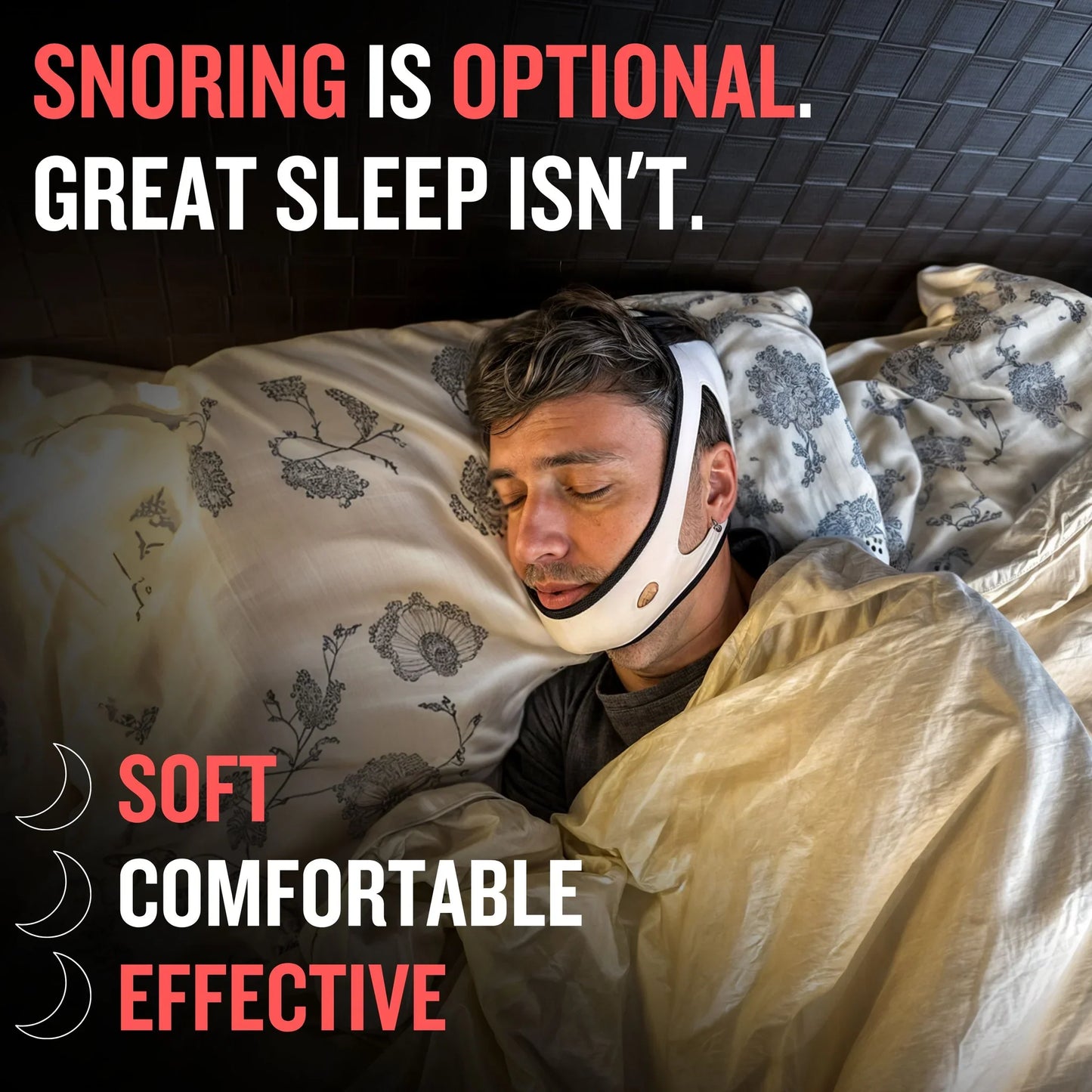 CalmSleep™ Anti-Snore Support Strap